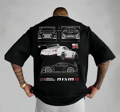 Men's  Enthusiasts  Loose Fit Plus Size T-shirt