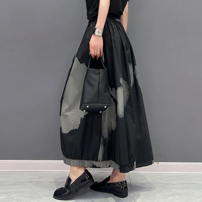 Solo Painted Fashion Streetwear Skirt