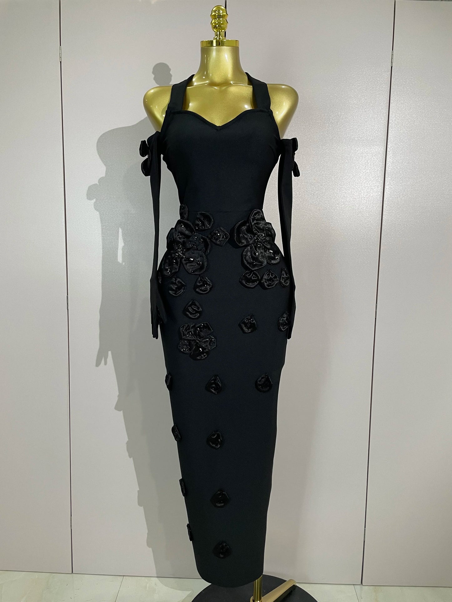 3D Flower Sandra Dress