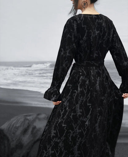 Dark Chenille Dress