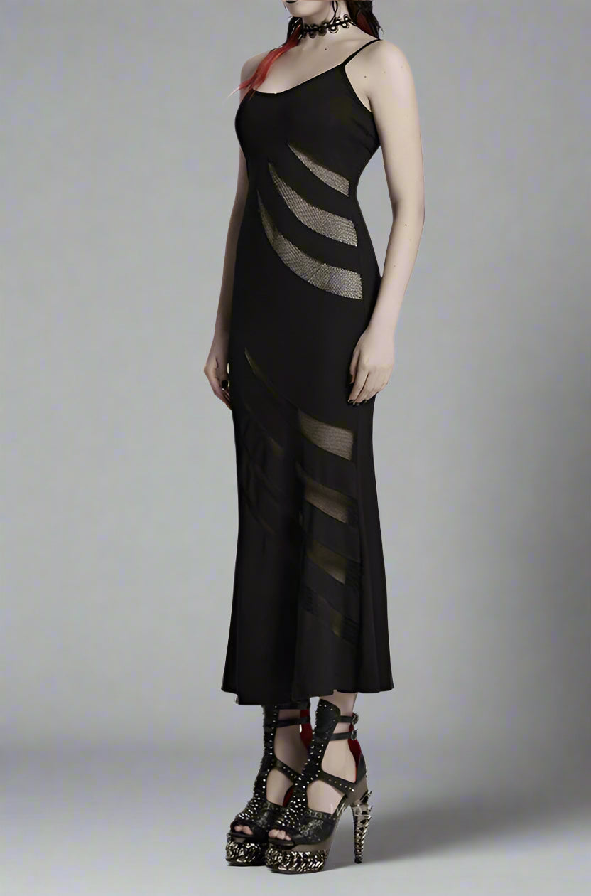 Women's Asymmetric Segmentation Design  Dress