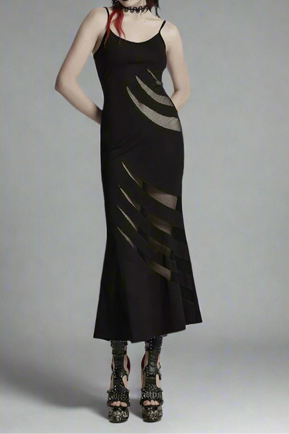 Women's Asymmetric Segmentation Design  Dress