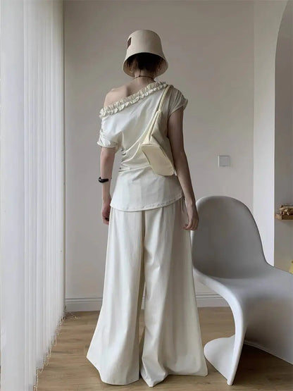 Two Pieces  Sana Beige Set