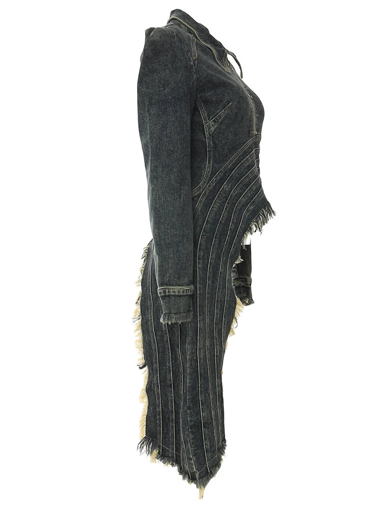 Denim Ira Jacket Blue Moon Fashion House
