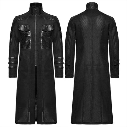 Men's Cyberpunk Twill Woven Jacket