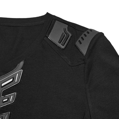 Men's Cyber Punk Short Sleeved Futuristic Avant-garde T-shirt