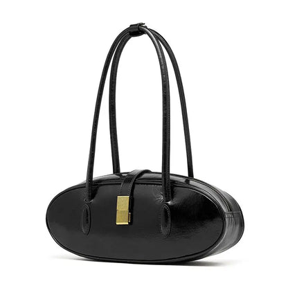 Baguette Genuine Leather Shoulder Bags
