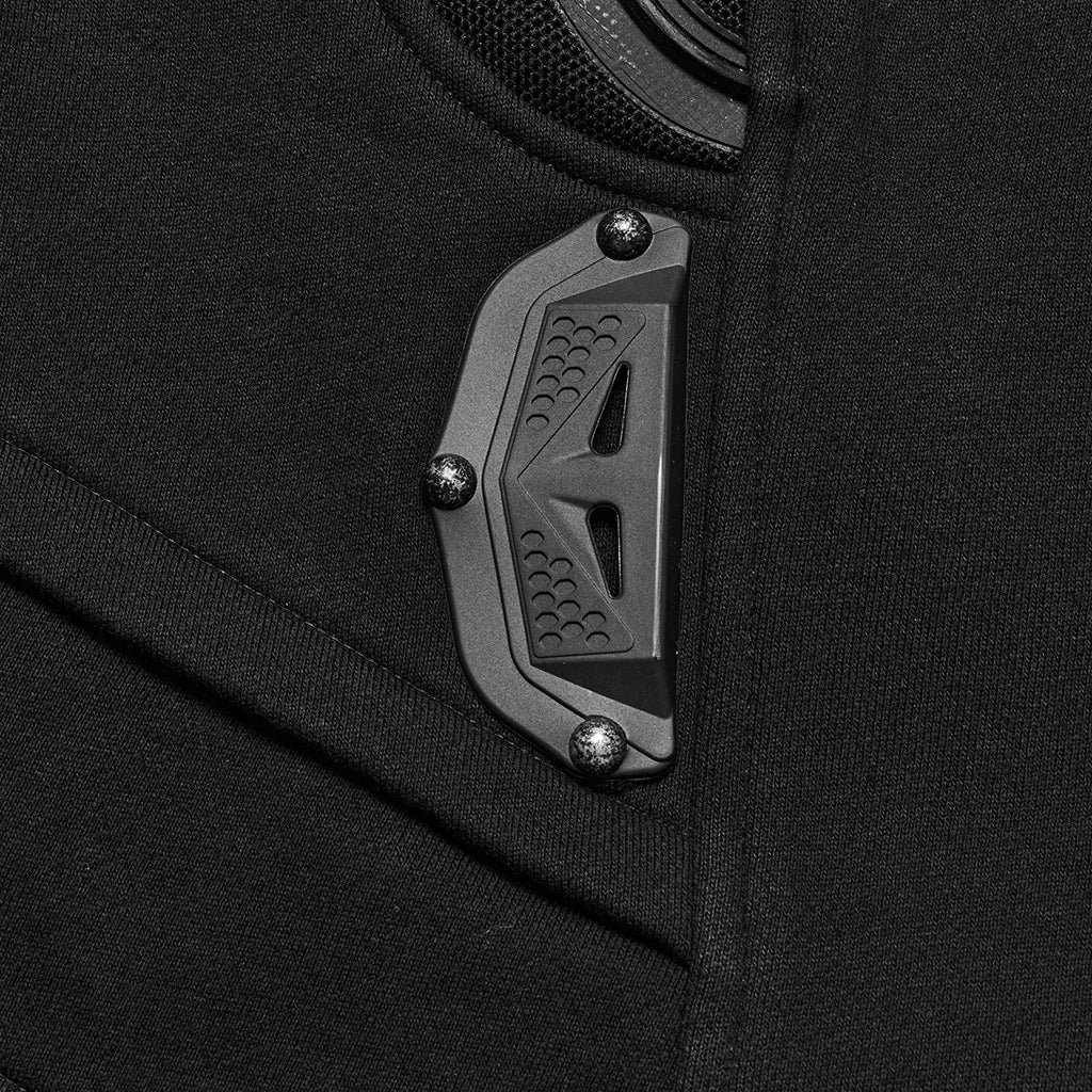 Men's Cyberpunk Wide Shoulder Personalized Vest
