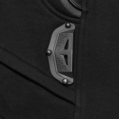 Men's Cyberpunk Wide Shoulder Personalized Vest