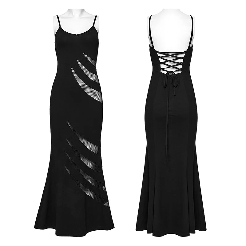 Women's Asymmetric Segmentation Design  Dress