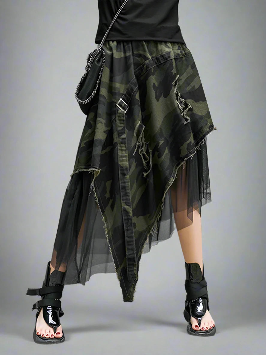 Camouflage  Skirt