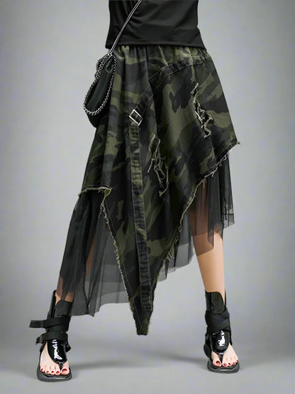 Camouflage  Skirt