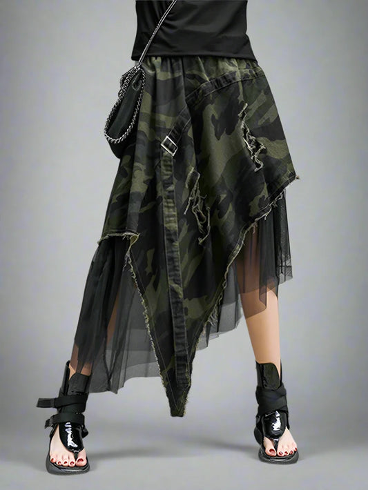 Camouflage  Skirt