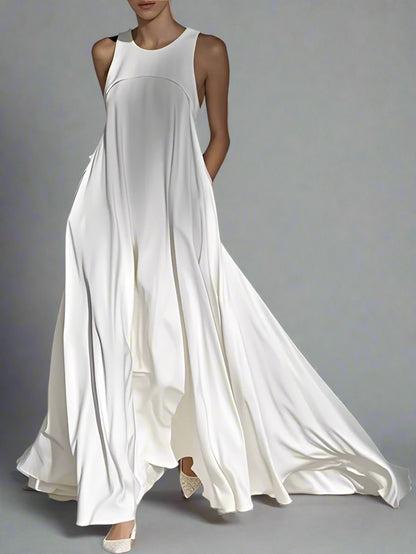 White Maxi Dresses For Women | Blue Moon Fashion