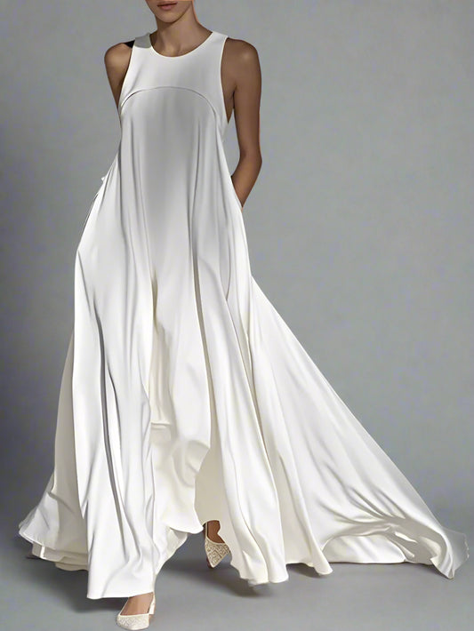 White Maxi Dresses For Women | Blue Moon Fashion