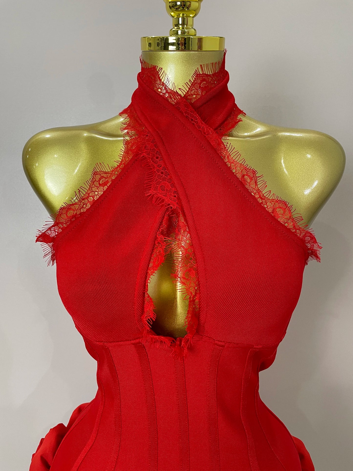 Red Rose Dress