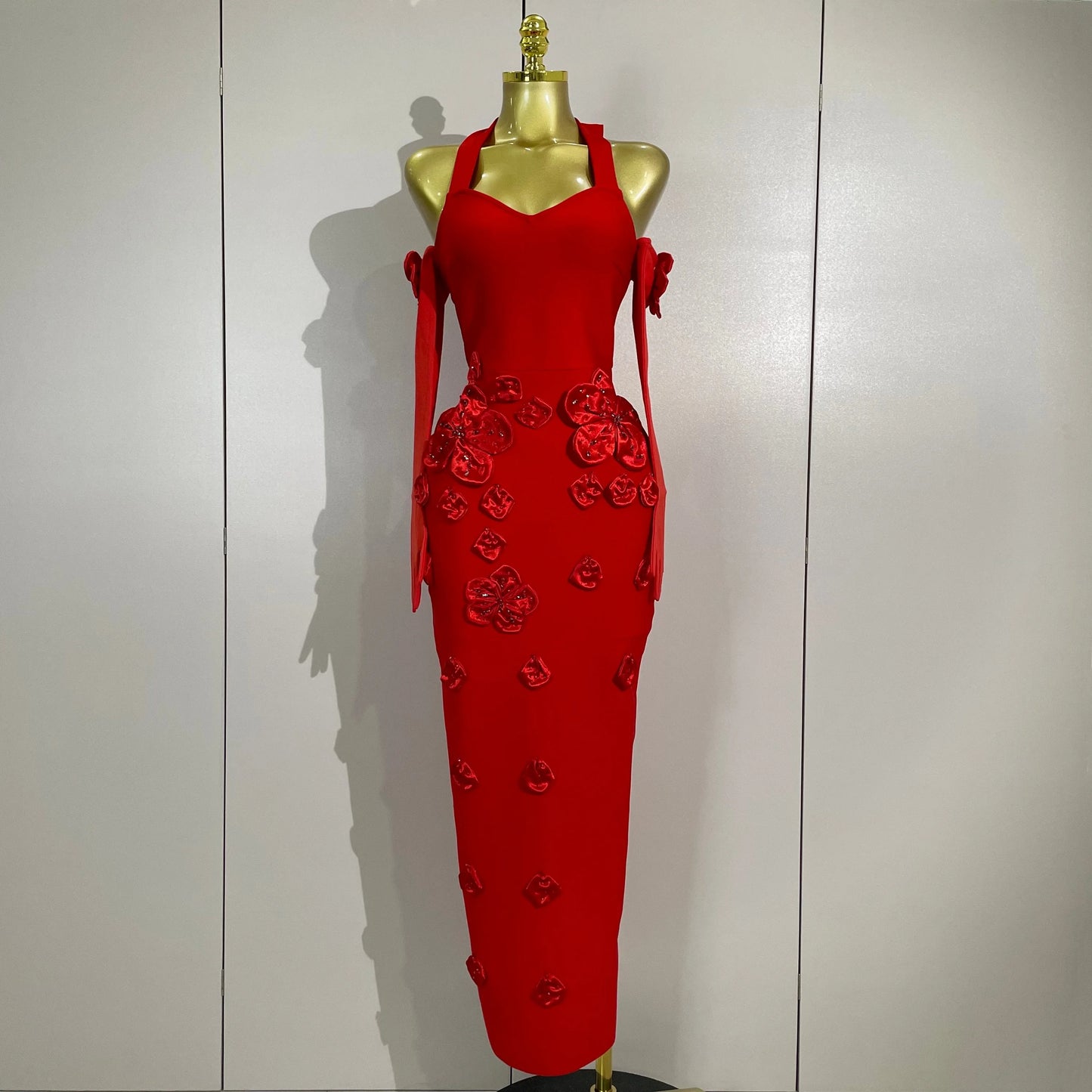 3D Flower Sandra Dress