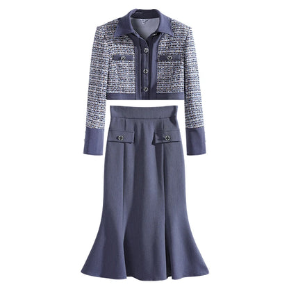 PK Tweed Two Piece Set