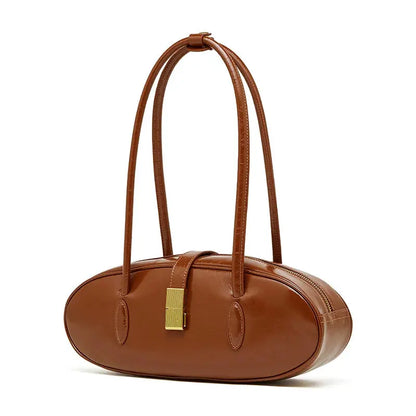 Baguette Genuine Leather Shoulder Bags