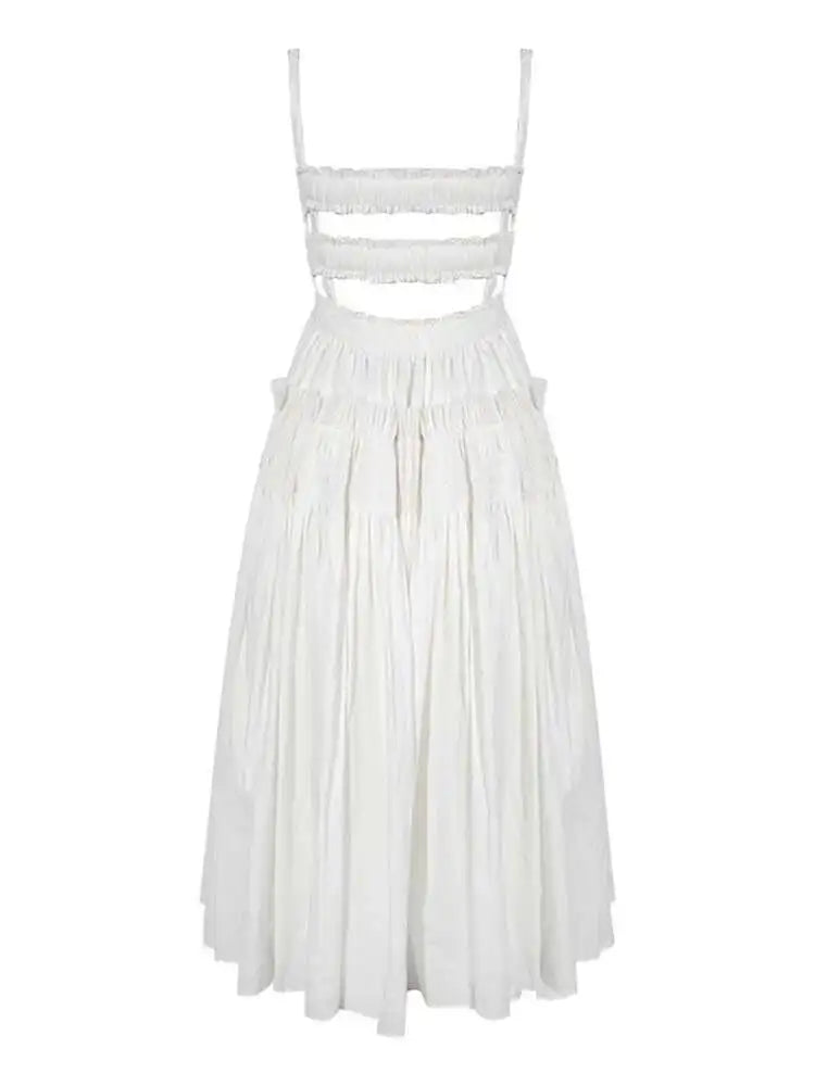 Sling Backless  Vintage Dress