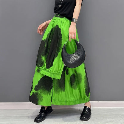 Solo Painted Fashion Streetwear Skirt