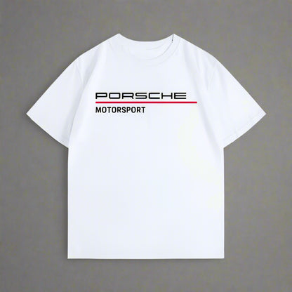 Classic High Quality Men  Porsche T-shirt