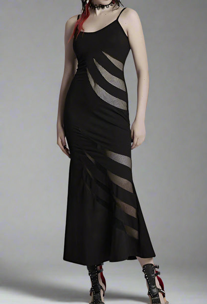Women's Asymmetric Segmentation Design  Dress