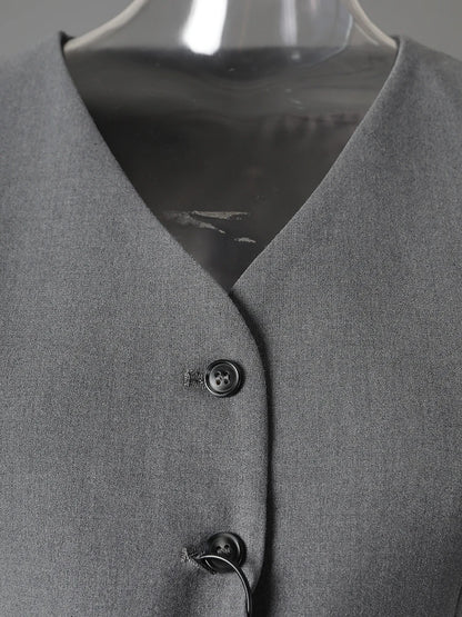 Blue Moon Fashion Gray  Suit 3 Piece Set Women