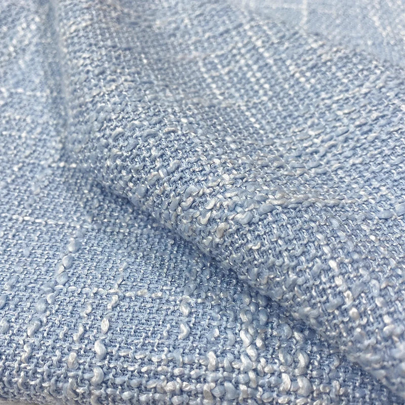 Blue Tweed Dress