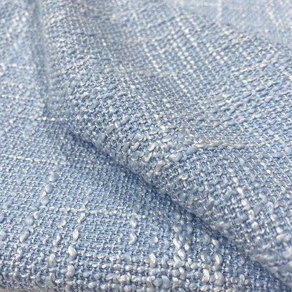 Blue Tweed Dress