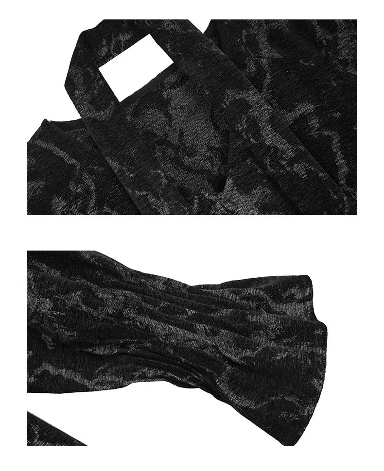 Dark Chenille Dress