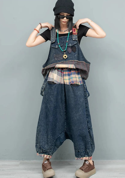 Blue Moon  Fashion Retro  Denim  Ira Two-piece Set