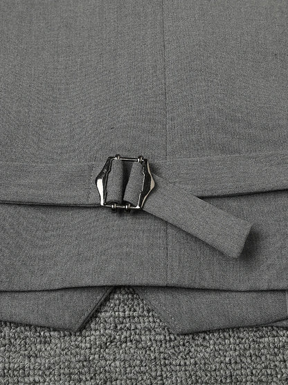 Blue Moon Fashion Gray  Suit 3 Piece Set Women