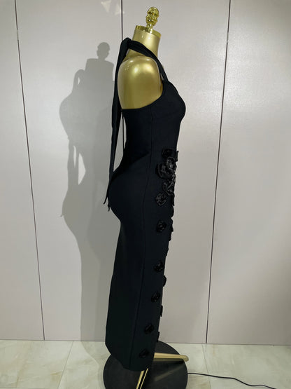 3D Flower Sandra Dress