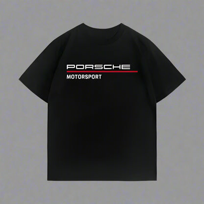 Classic High Quality Men  Porsche T-shirt