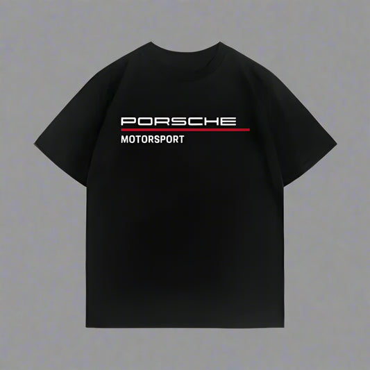 Classic High Quality Men  Porsche T-shirt