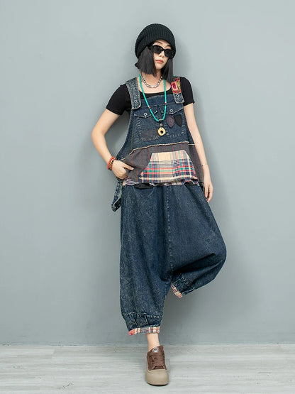 Blue Moon  Fashion Retro  Denim  Ira Two-piece Set