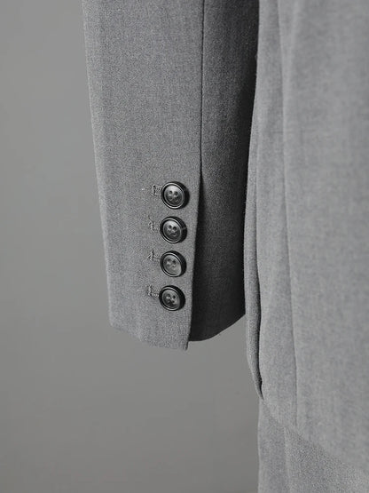 Blue Moon Fashion Gray  Suit 3 Piece Set Women