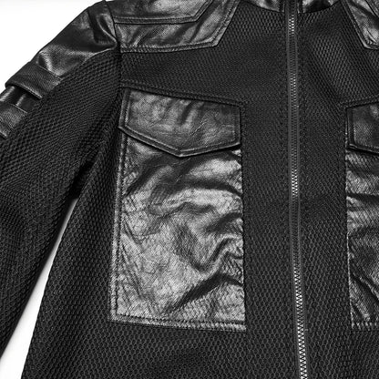 Men's Cyberpunk Twill Woven Jacket