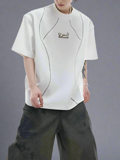 Lurbino High Quality T-shirts Blue Moon Fashion House