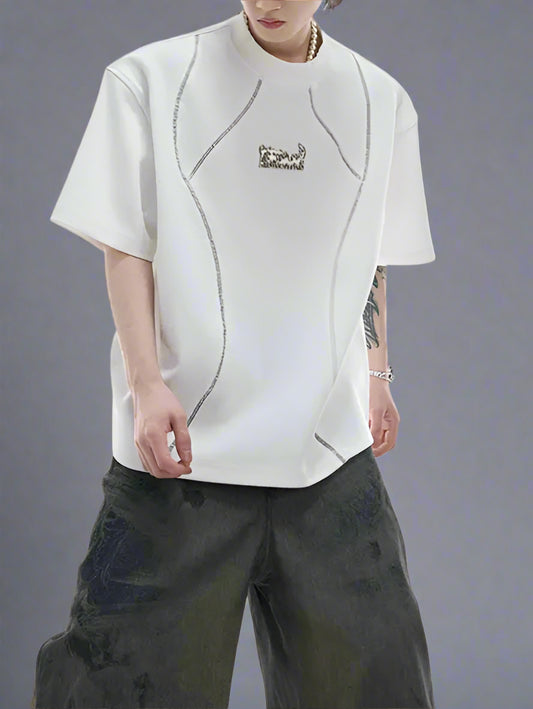 Lurbino High Quality T-shirts Blue Moon Fashion House