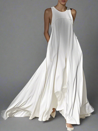 White Maxi Dresses For Women | Blue Moon Fashion