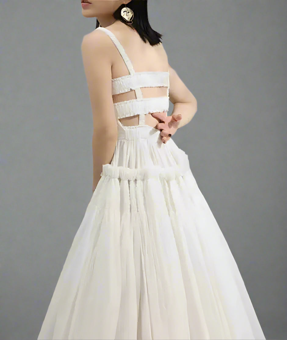 Sling Backless  Vintage Dress