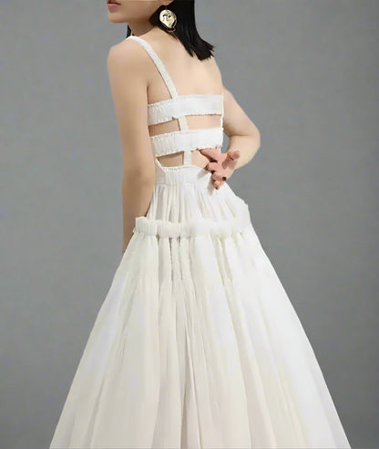 Sling Backless  Vintage Dress