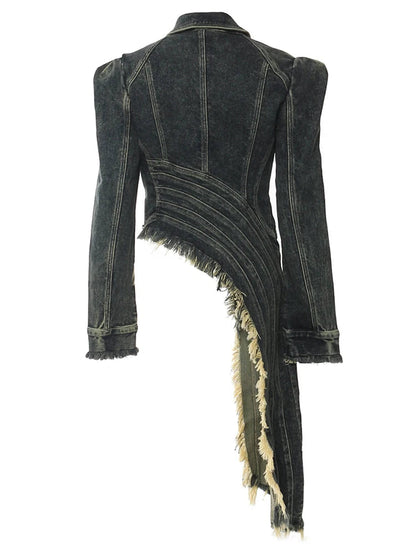 Denim Ira Jacket Blue Moon Fashion House