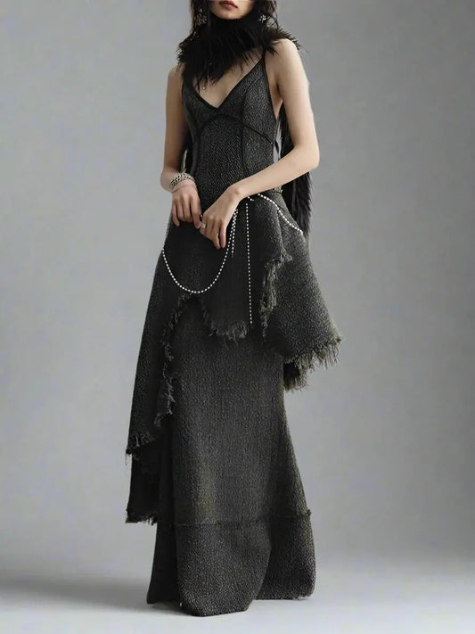 Solo Wool Dress Blue Moon Fashion House