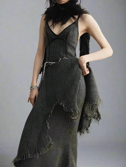 Solo Wool Dress Blue Moon Fashion House