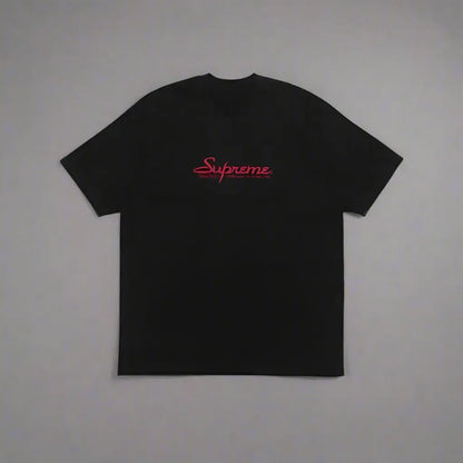 Men's ''Suprime'' Fashionable Black T-Shirt