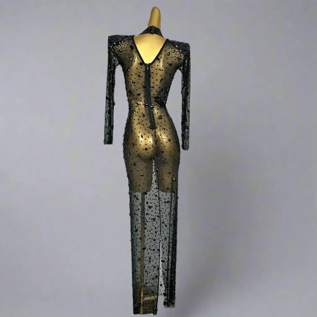 Thuraya Dress Blue Moon Fashion House