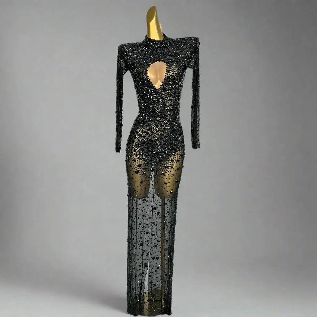 Thuraya Dress Blue Moon Fashion House